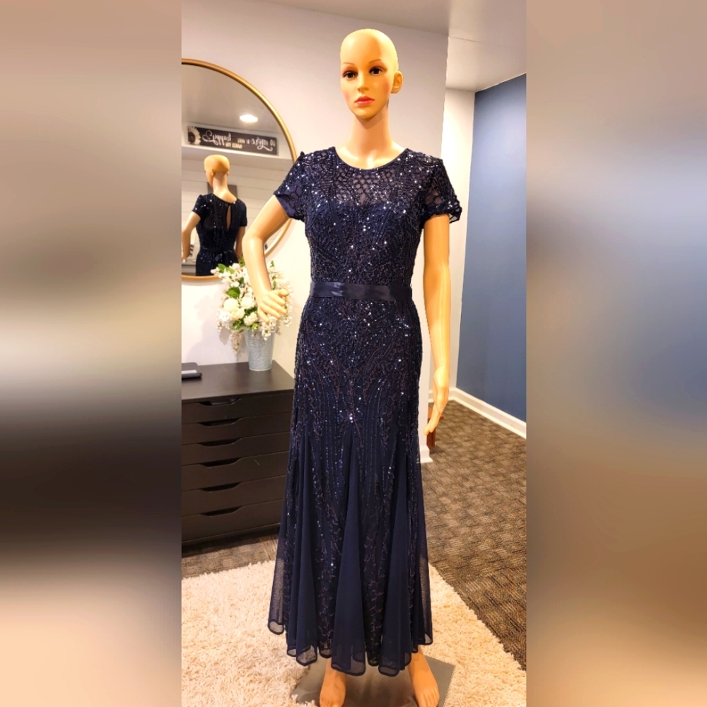 R&M Richard's Blue Dress